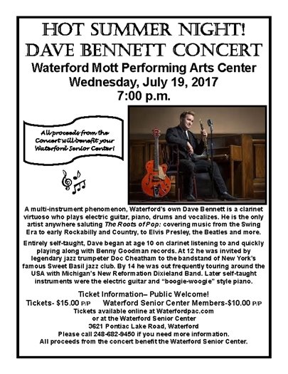 Dave Bennett Concert