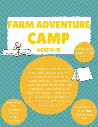Farm Adventure Camp