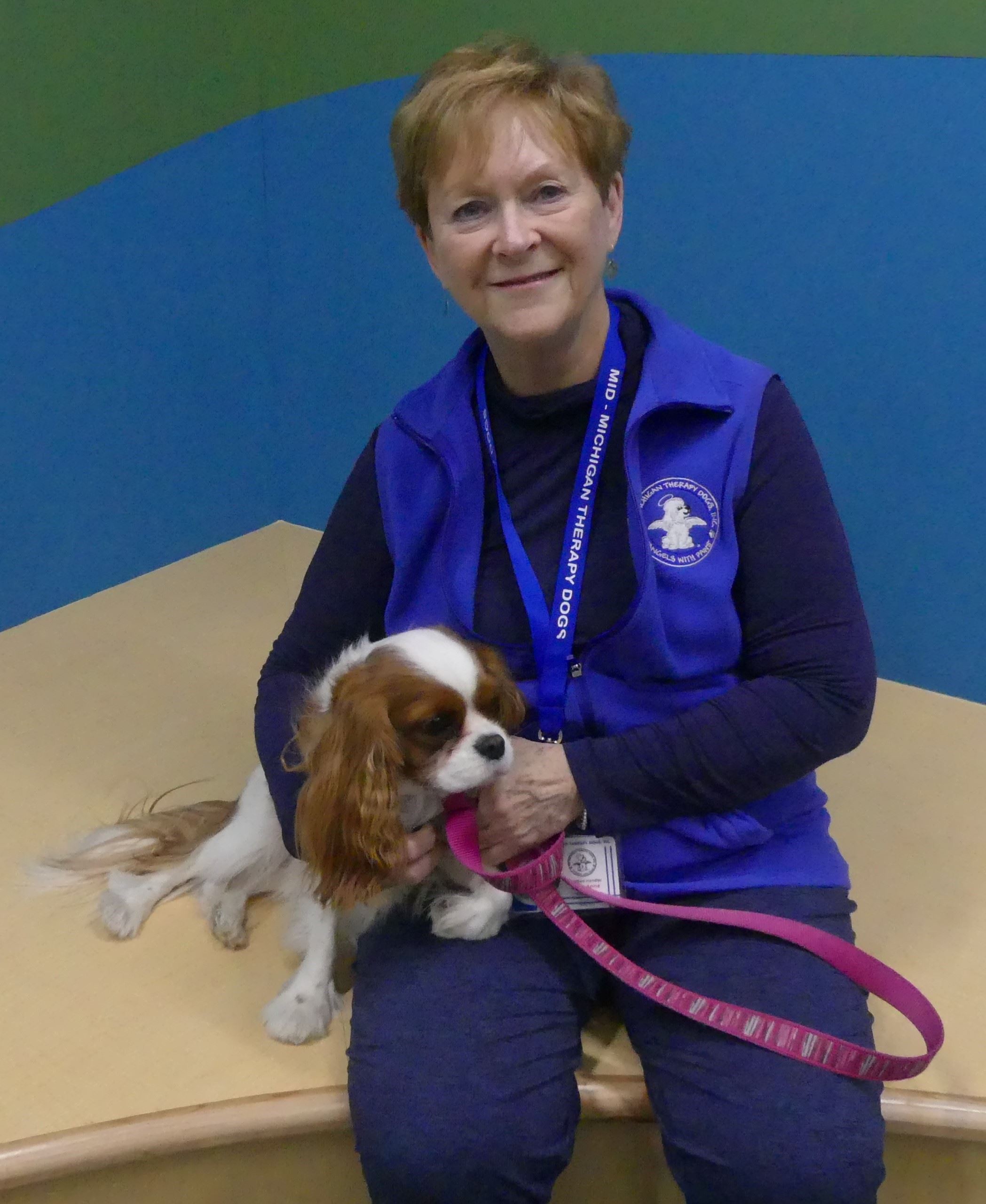 Mary Anne and her dog Farrah