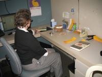 Trapping holds and printing slips for pulled items