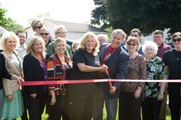 Ribbon cutting ceremony