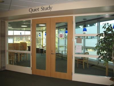 Quiet Study Room Entrance